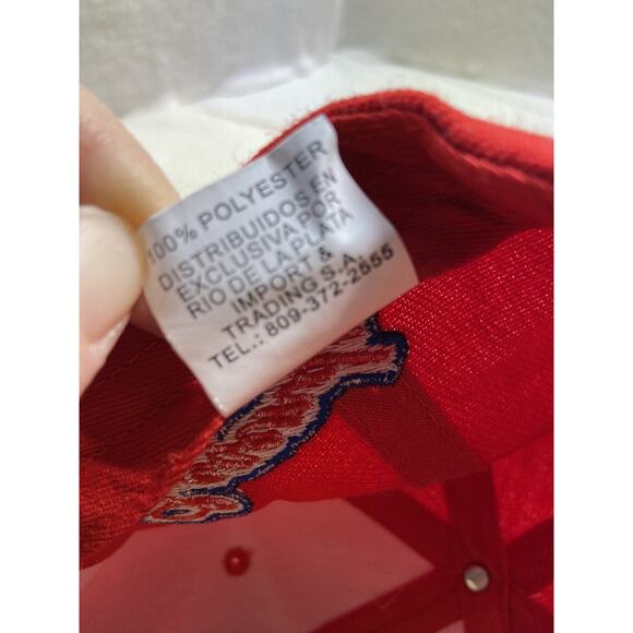 Spartan Red Foxin The Classics Snapback Baseball Cap Legends - Pre-Owned - READ - Picture 10 of 11